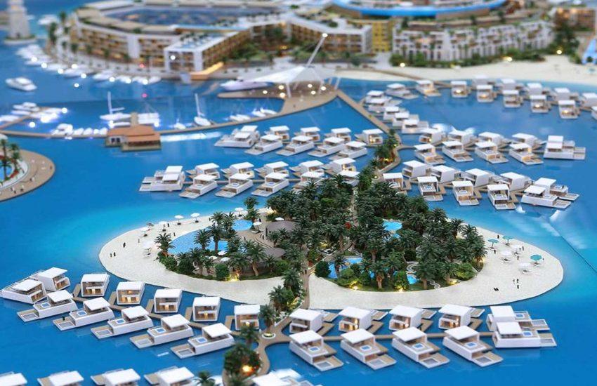 Floating villa luxury project Dubai